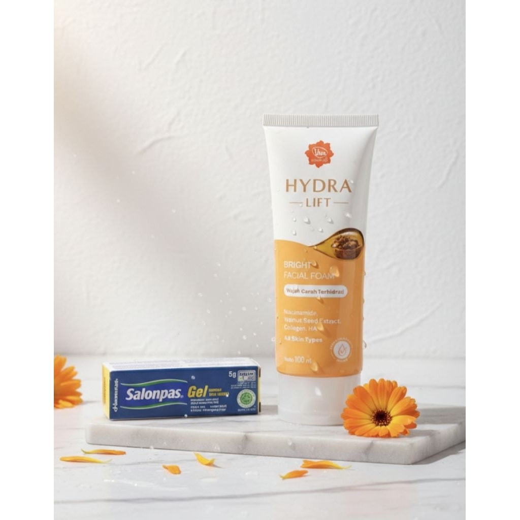 Viva facial foam Hydra Lift 300gr + salonpas gel 5gr