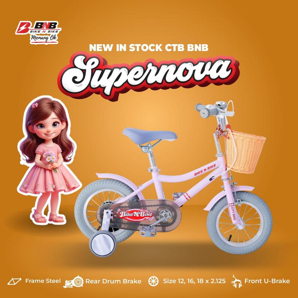 SEPEDA ANAK MINI 18 INCH BNB SUPERNOVA MINI 18 BNB SUPERNOVA