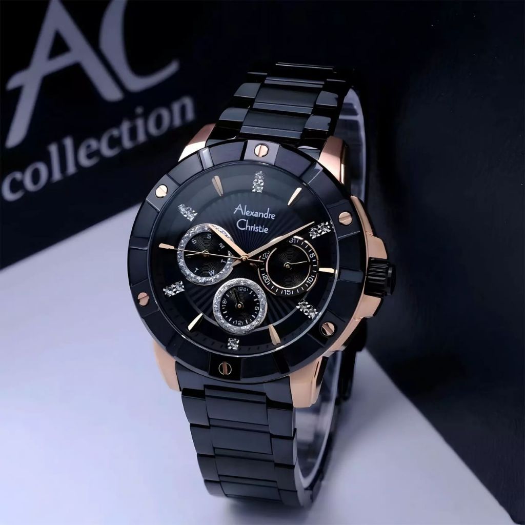 Jam Tangan Wanita Alexandre Christie 6609BF AC6609 AC 6609 BF 6609 BFBBRBA2 Original Garansi Resmi