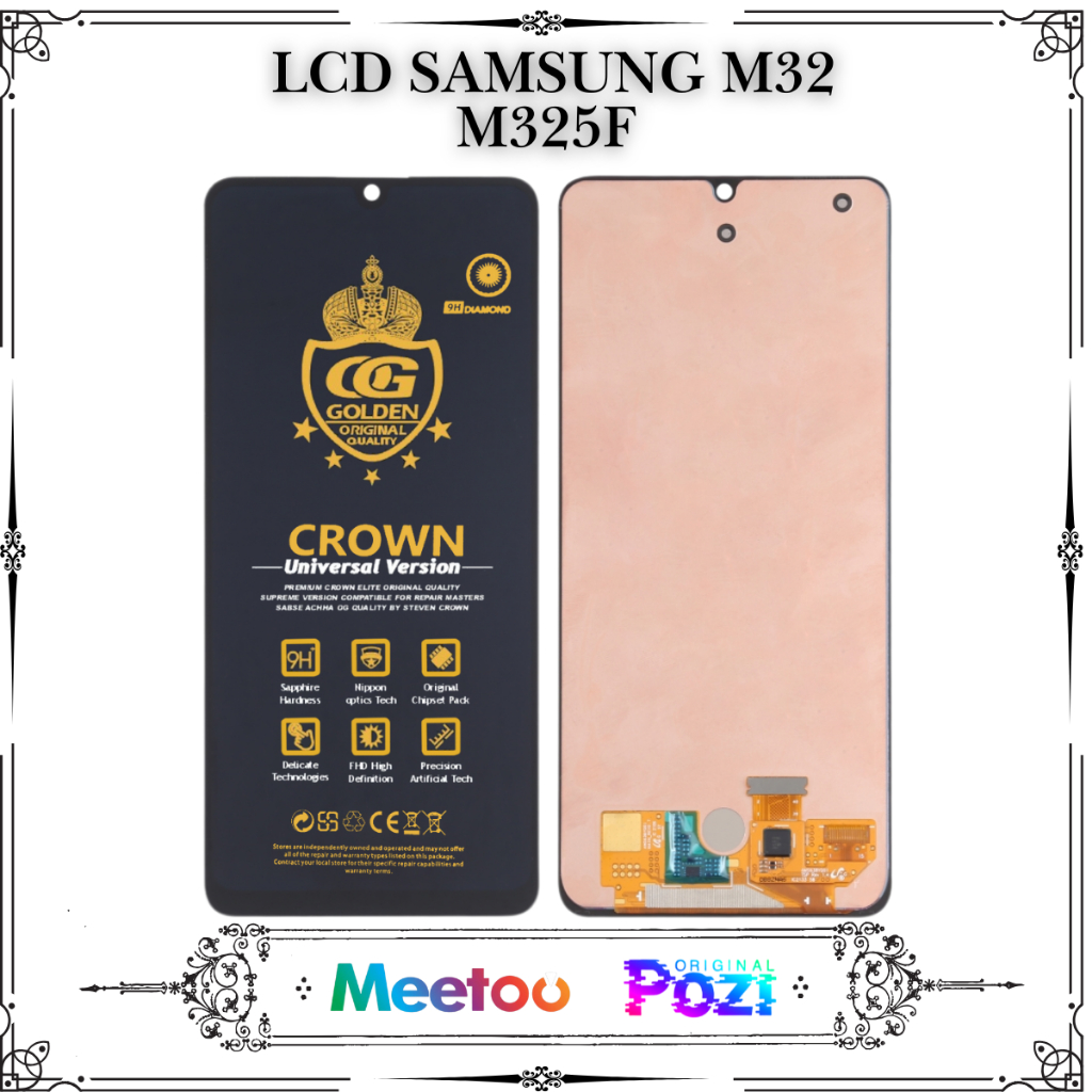 LCD SAMSUNG M32 4G / (SAMSUNG GALAXY M32 4G) / M325F TOUCHSCREEN FULLSET COMPLETE ORIGINAL