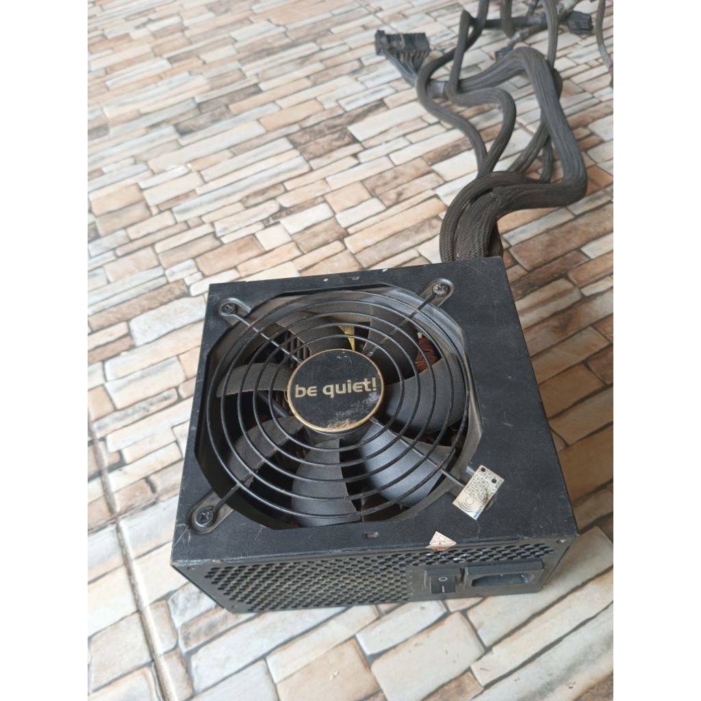 PSU be quiet! System Power 8 400W 80+ Original | Power Supply Gaming Stabil Awet Berkualitas