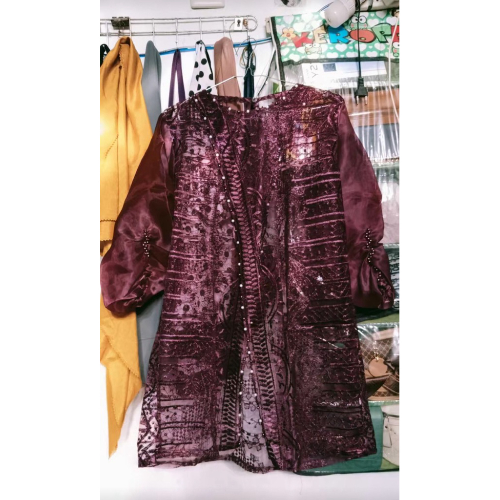 PL BROKAT KONDANGAN BURGUNDY