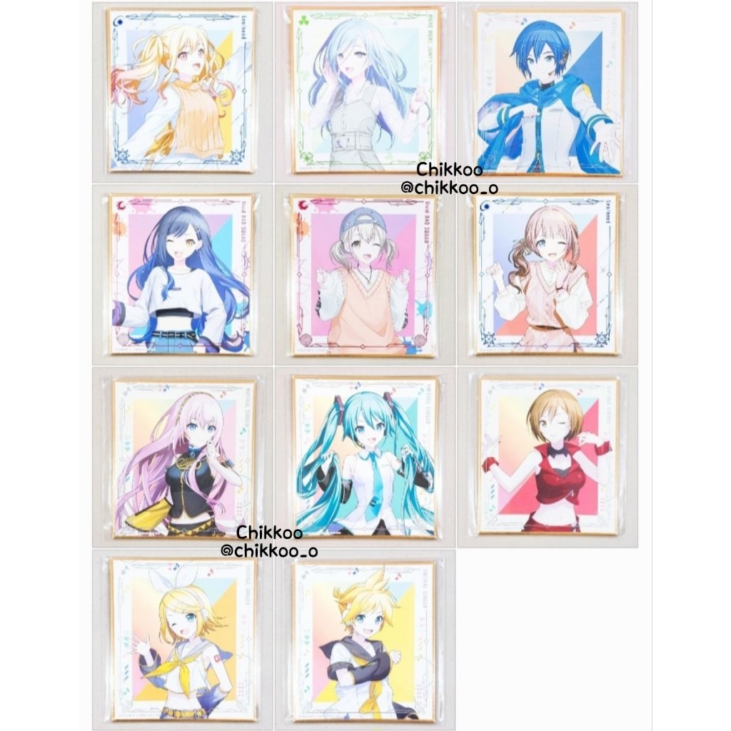 Project Sekai Kuji Shikishi