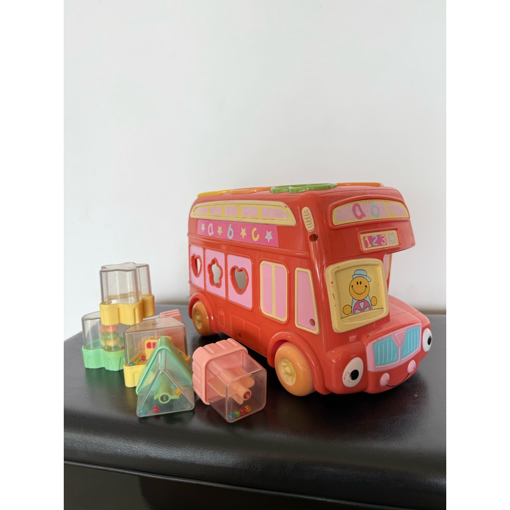 ELC motherca*re shape sorting bus mainan belajar bentuk anak