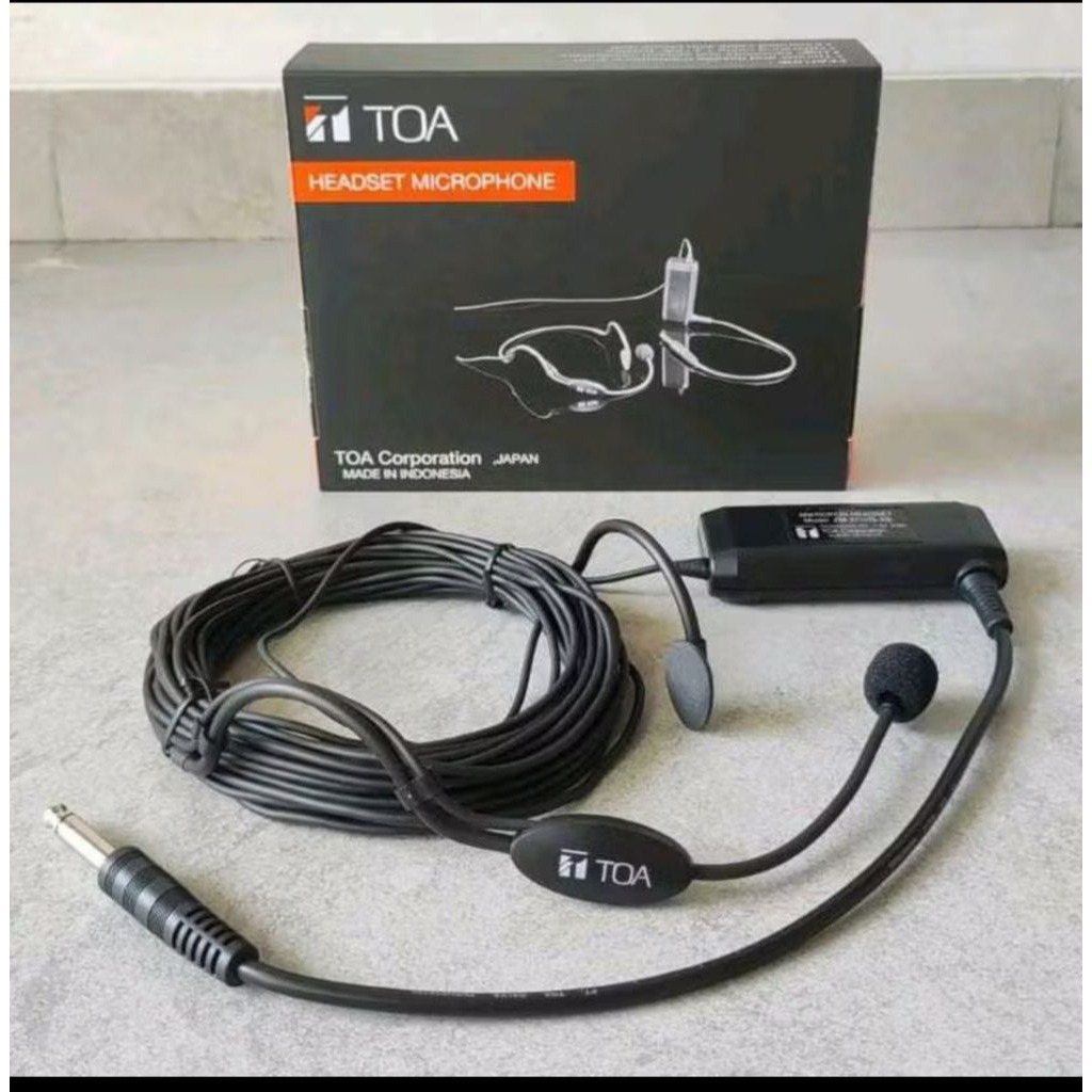 Mic bando imam masjid headset toa ZM 371 kabel bando ZM371 original