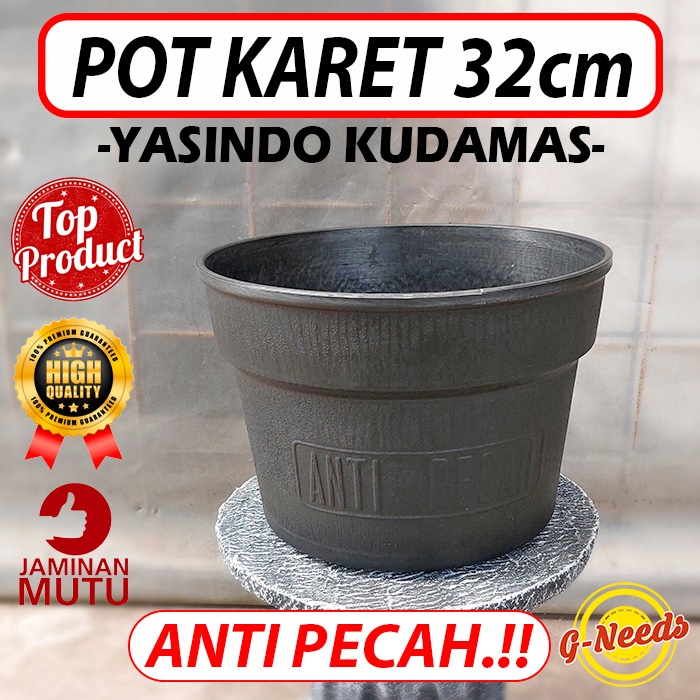 Pot Karet ANTI PECAH YASINDO 32 Cap Kuda Mas