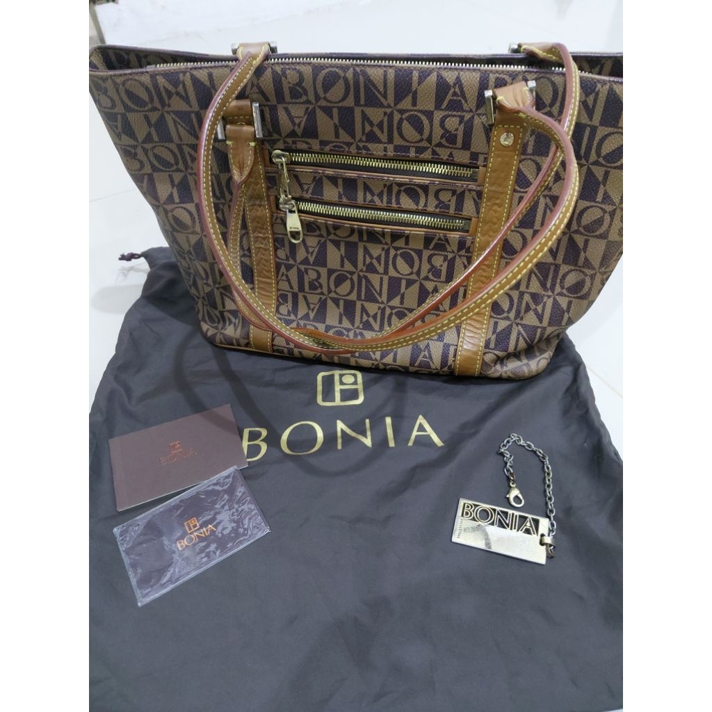 tas Bonia tote preloved NETT PRICE