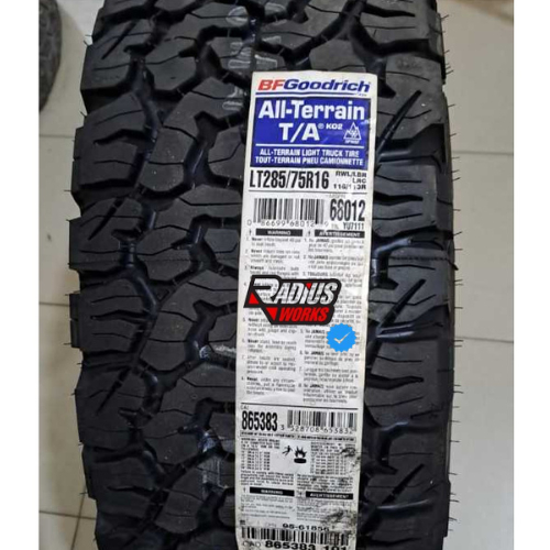 Ban Mobil BF Goodrich 285/75 R16 AT KO3 / Ban BF Goodrich nik new high kuality