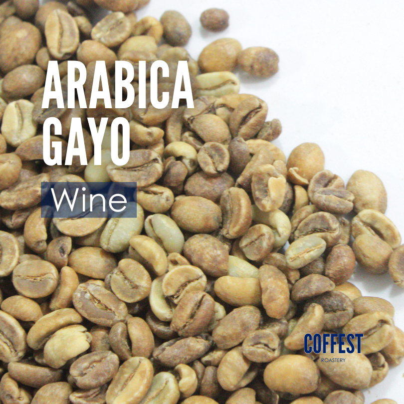 Green Bean Specialty Arabika Gayo -  Wine Processed - 1 kg