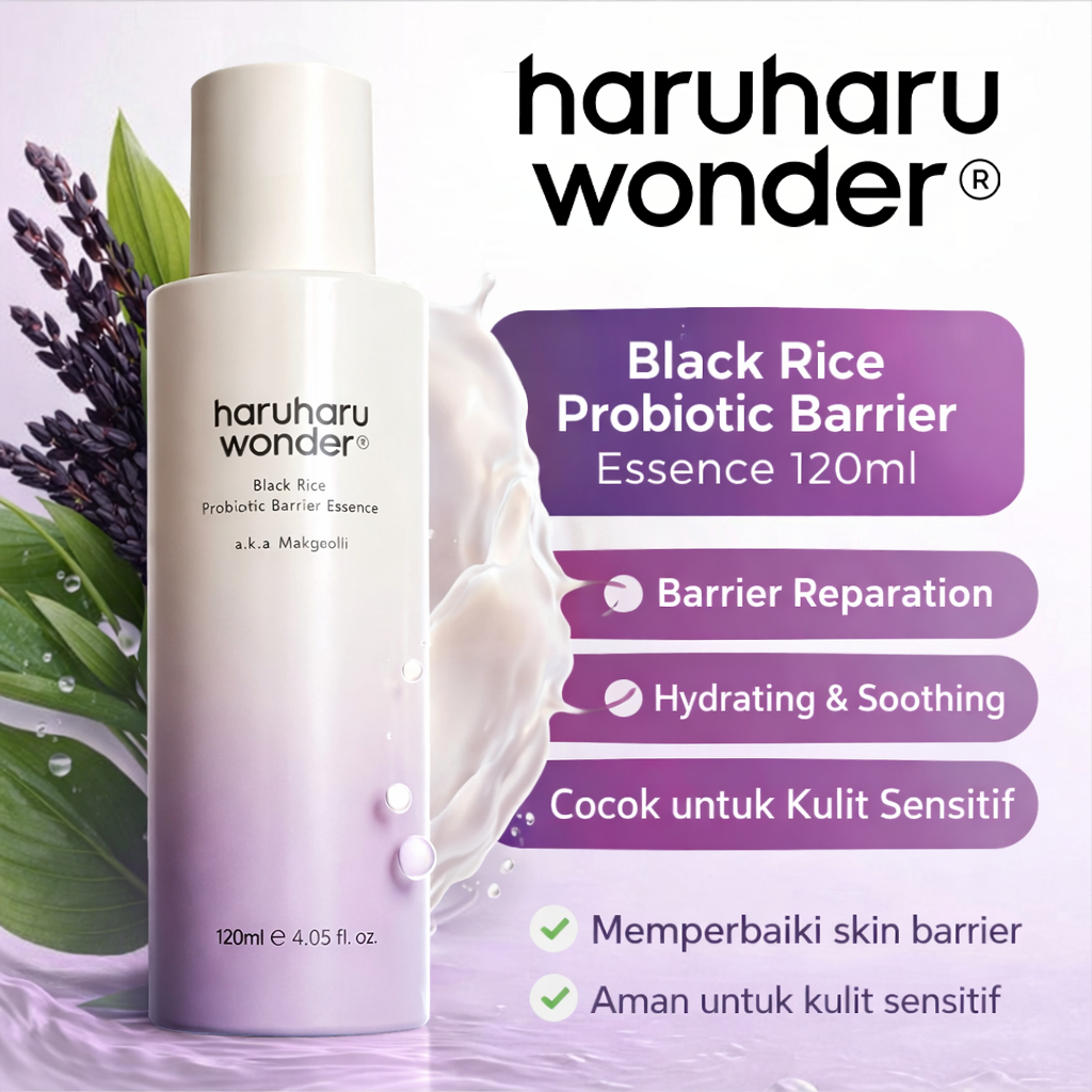 Haruharu Wonder Black Rice Probiotics Barrier Essence 120ml