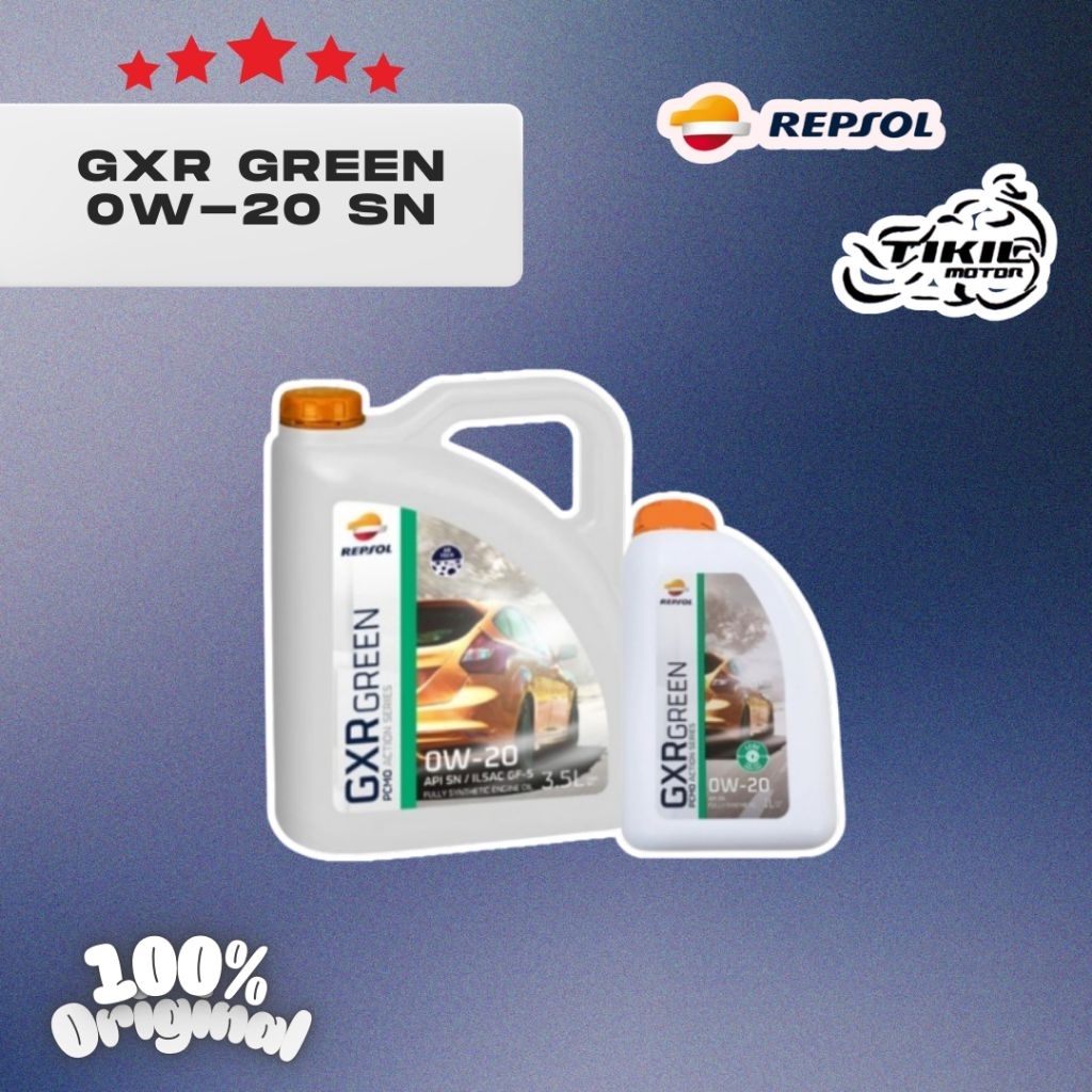 OLI REPSOL GXR GREEN 0W-20 SN