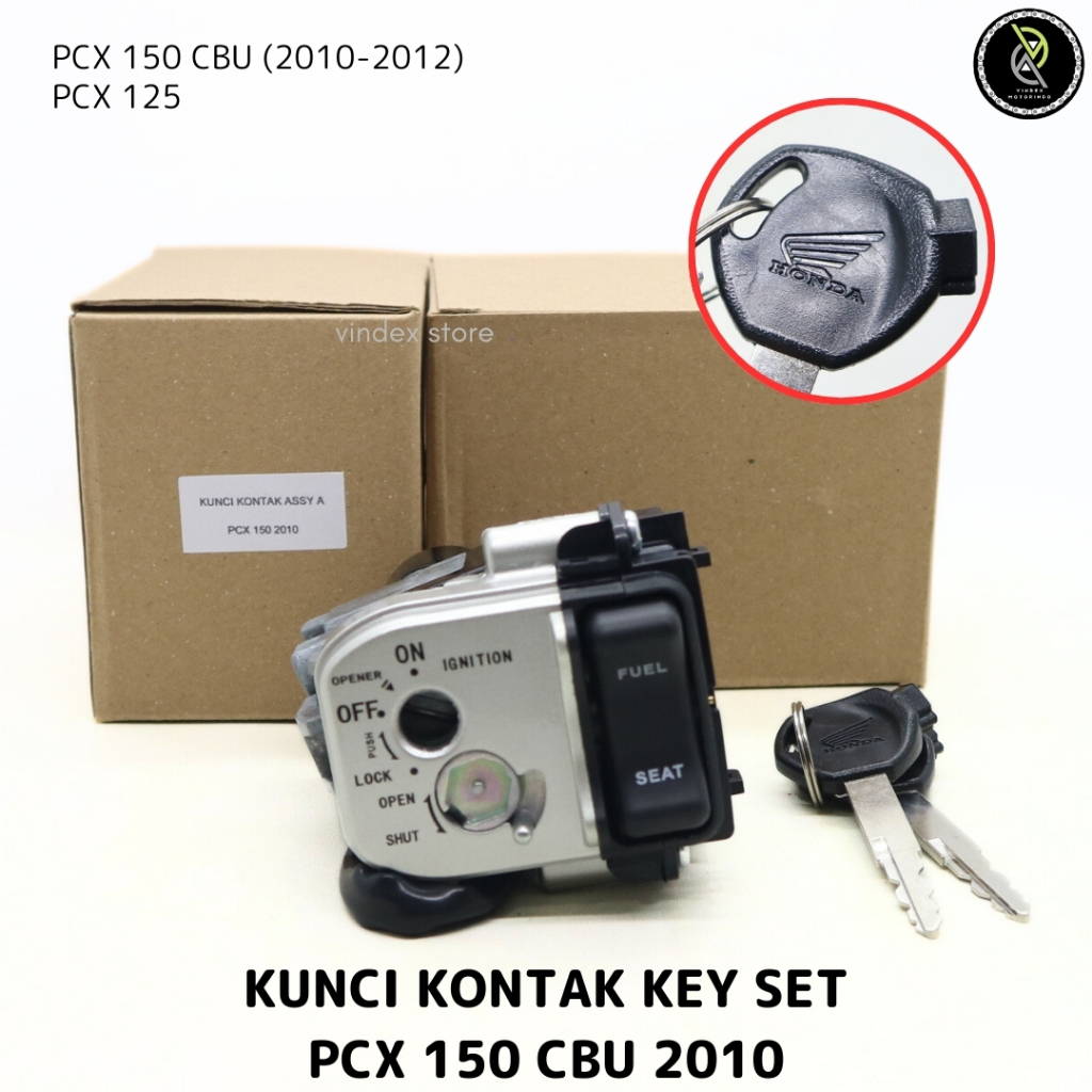 KUNCI KONTAK KEY SET JOK PCX 125 PCX 150 CBU 2010-2012 KWN KZY