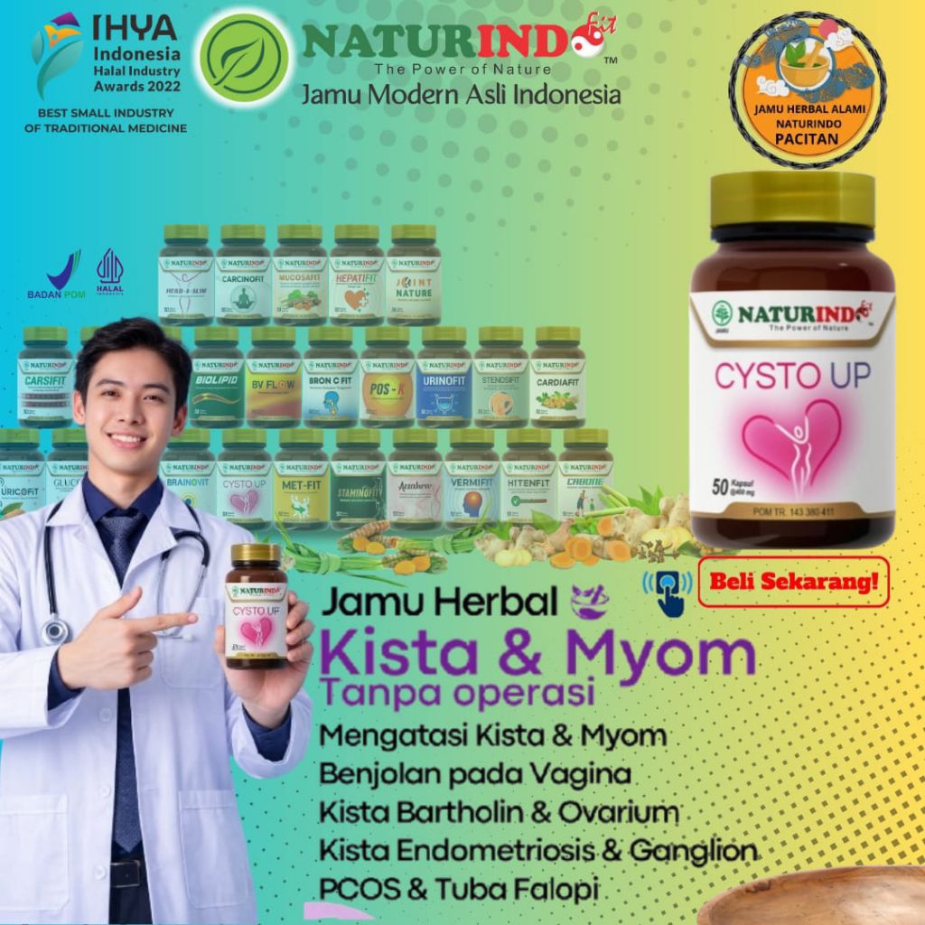 obat herbal membantu terapi kista dan miom, mengatasi nyeri haid, melancarkan menstruasi dan membant