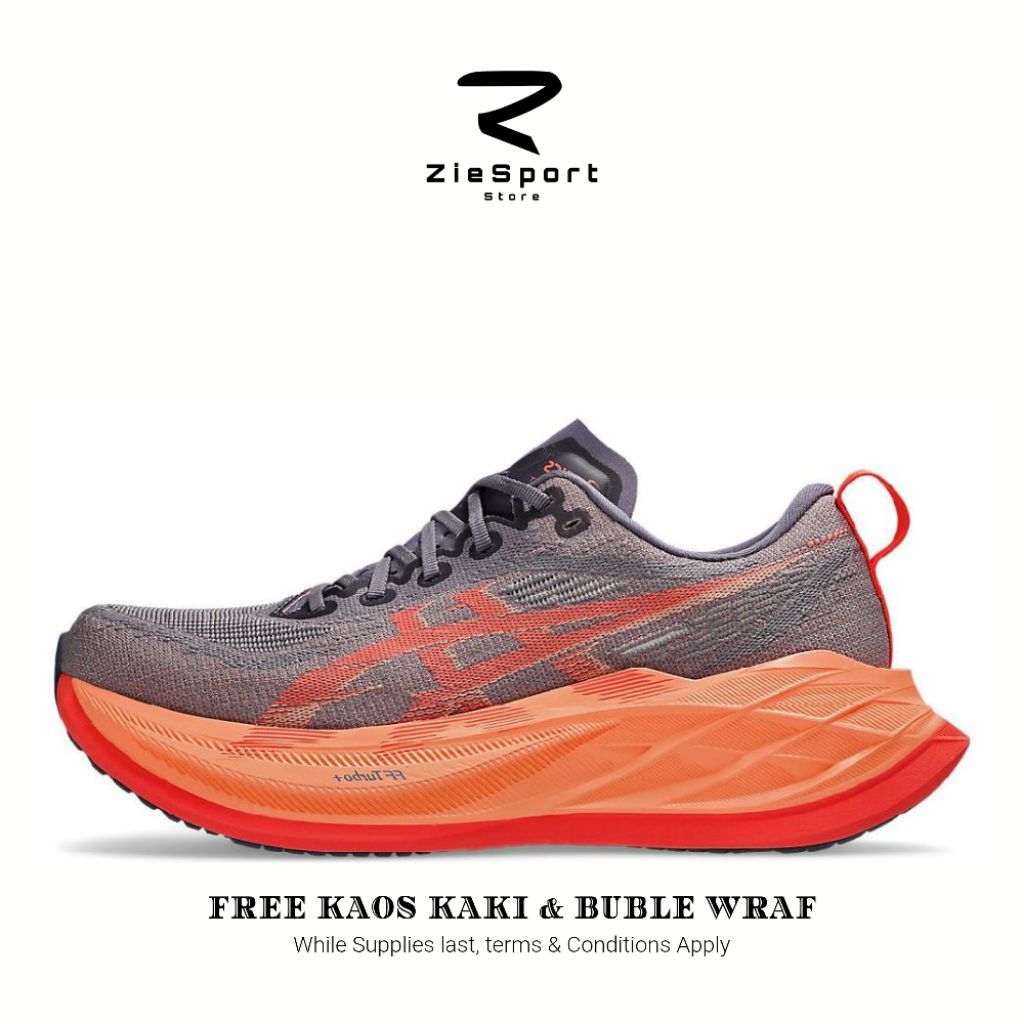 Sepatu Running Superblast 2 'Greyis Purple Corral Reef'