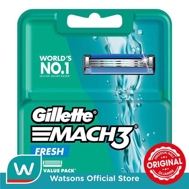 Gillette Mach 3 Classic Fresh Refill 4'S