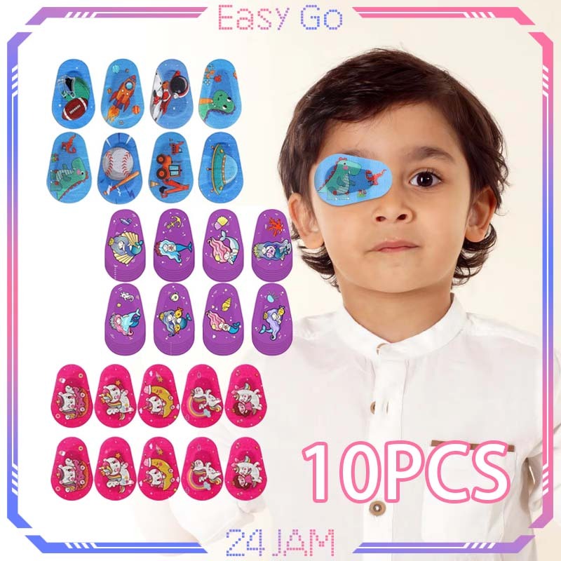 Eye Patch Lazy Eyes 10pcs Penutup Mata Malas Anak Eye Patch Amblyopia Eye Patch Sebelah Mata