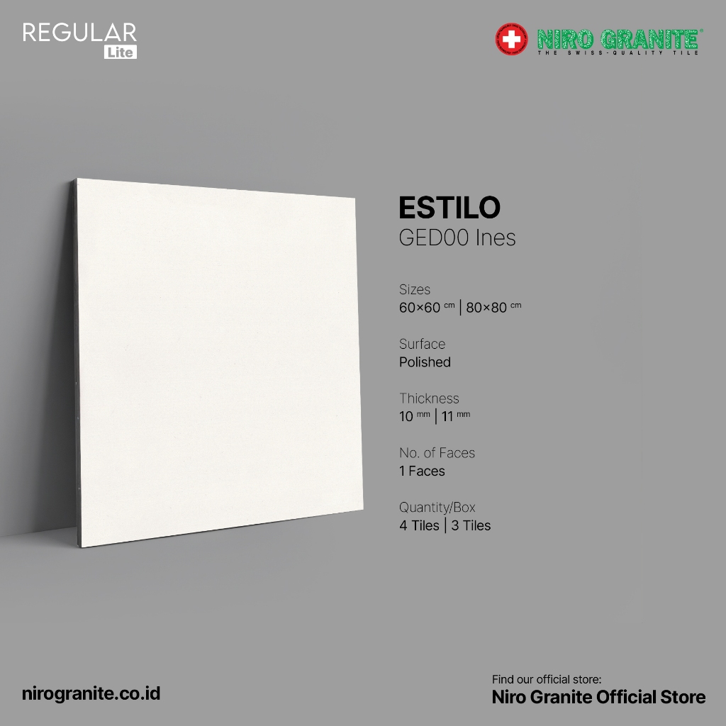 NIRO GRANITE 1st Grade - Estilo GED00 - Polished