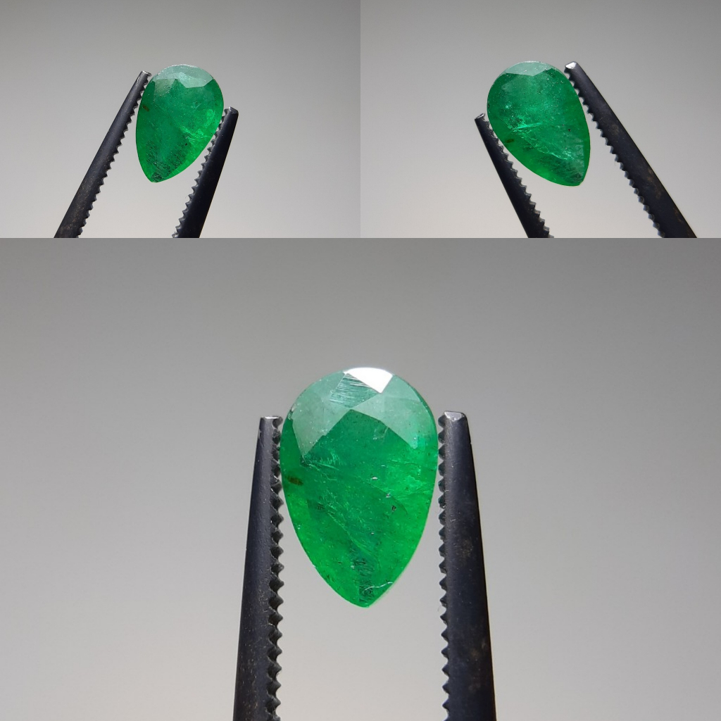 Natural Emerald Beryl Batu Zamrud Jamrud Zambia Colombia Ethiopia Brazil Russia Bukan Ruby Sapphire 
