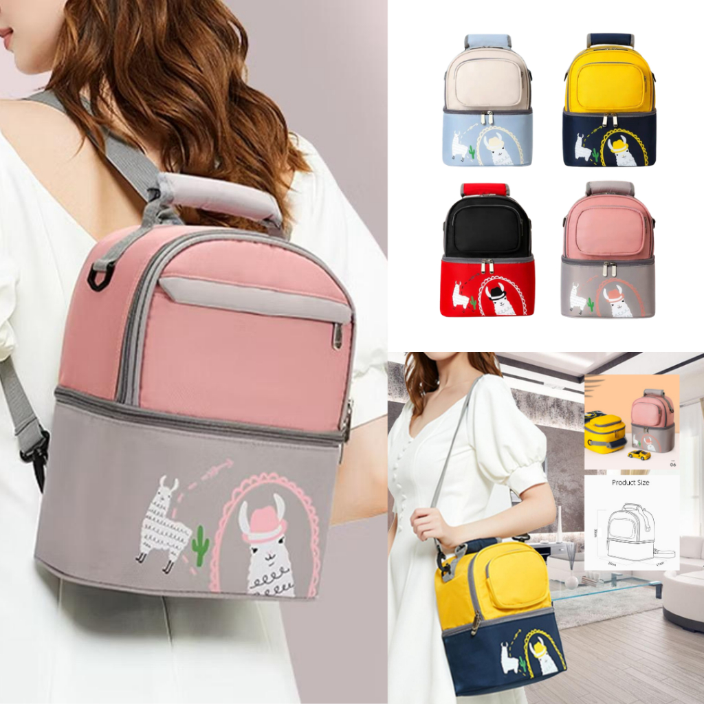 Tas Asi Coolerbag Tas penyimpanan Asi Tas bekal & Perlengkapan ibu Menyusui  Ransel Cooler Bag ASI T