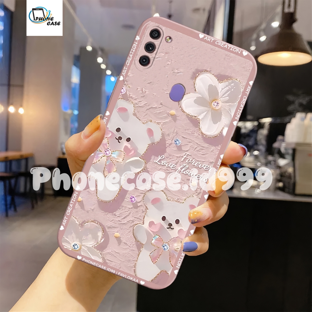 Cassing Hp Samsung A11 - Casing Samsung M11 Fashion Case Lucu Case Bumper Lentur