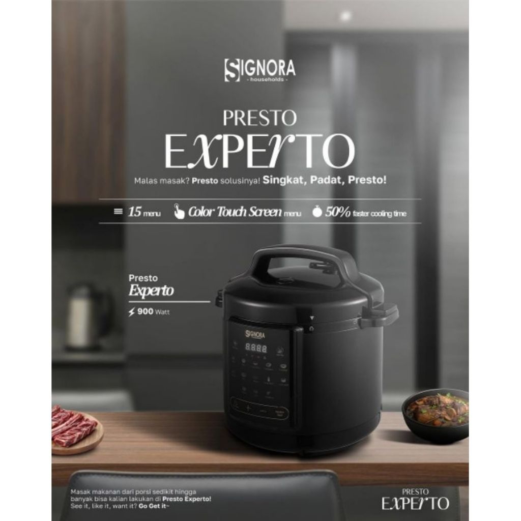 Presto Listrik Experto Signora - free gift