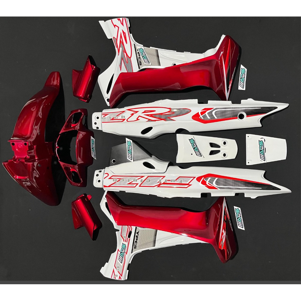 STRIPING FIZR 2002 MERAH PUTIH CUSTOM BODY 125z SIRIP HIU STIKER FIZ R