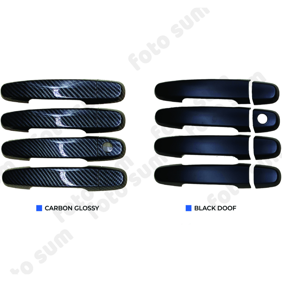 cover hendel sirion 2011 sampai 2018 hitam dan carbon TIPE HANDLE NON SMART KEY