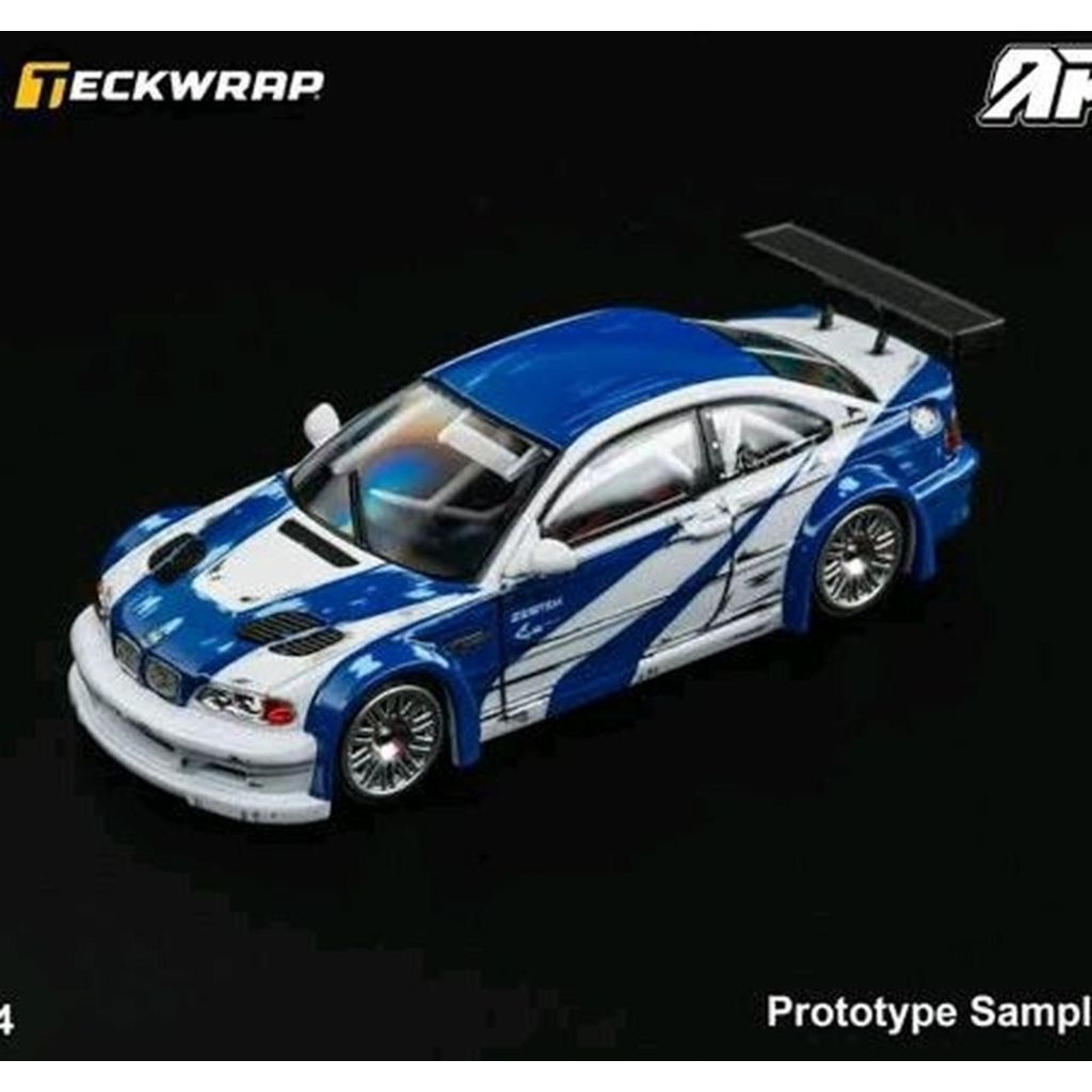 DCM BMW M3 GTR E46 NFS TECKWRAP APAXPO ZESTEK