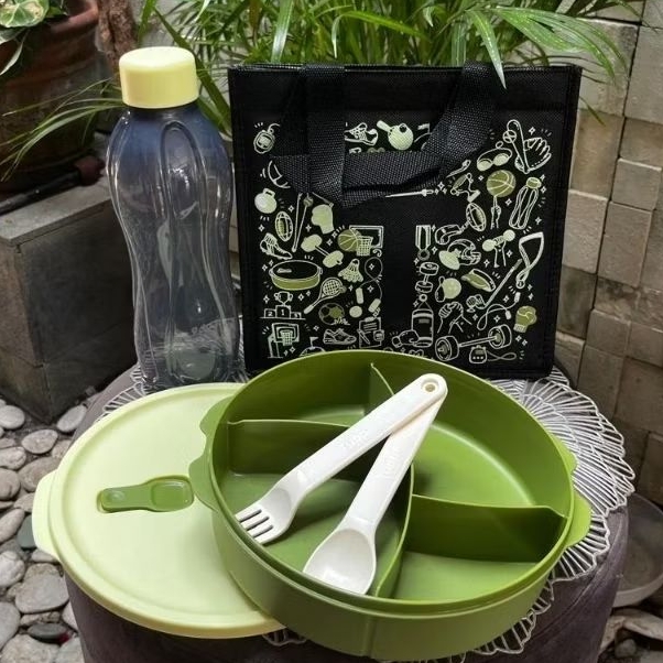TEMPAT BEKAL FIT TO GO TUPPERWARE