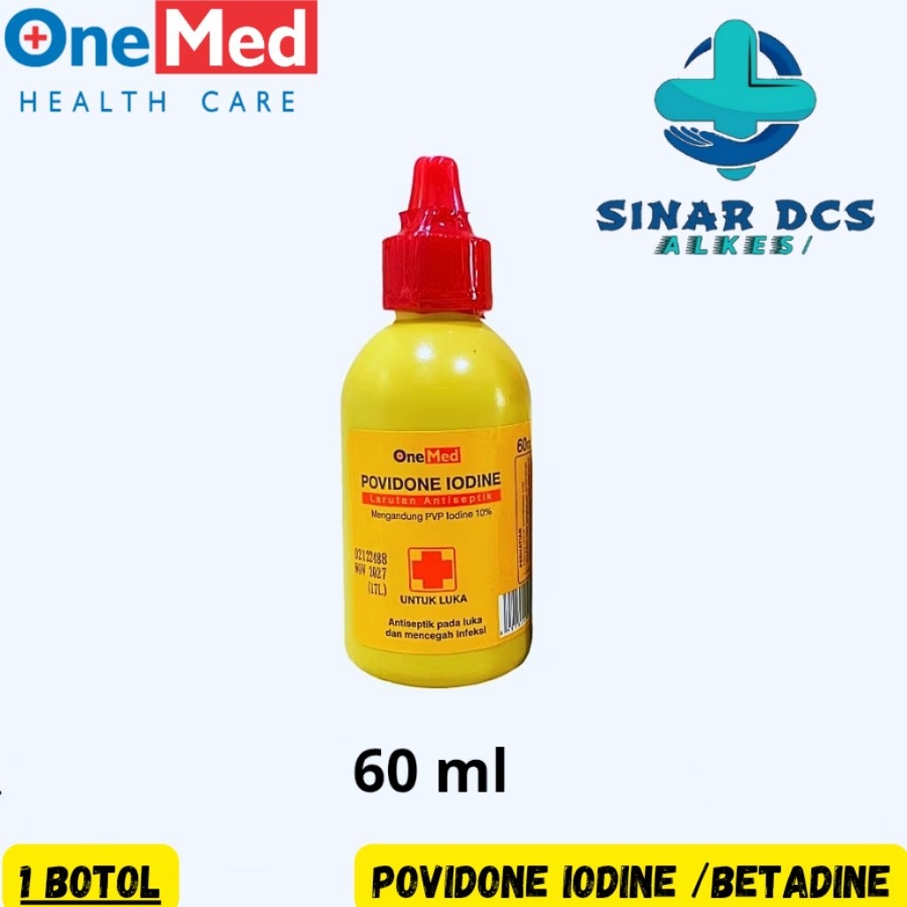 Povidone Iodine 60 ml / Betadine 60 ml / Povidone Iodine Antiseptik