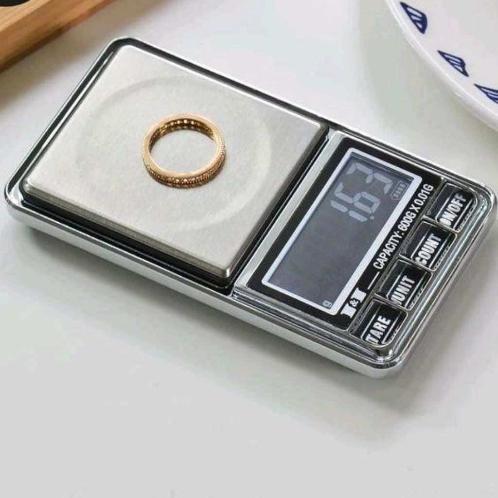 Timbangan 0.01g max 600 Gram Emas Scale Obat Digital Scale 0,01 PS29