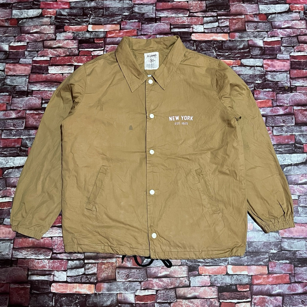 Jaket Casual D-Land ( Size M || Lebar dada 56 CM panjang 69 CM )