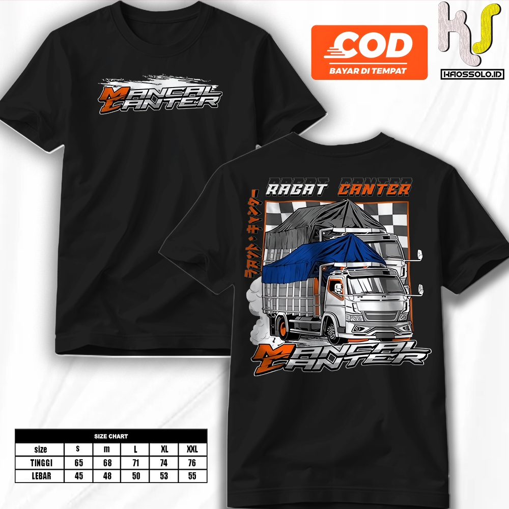 KAOSSOLO.ID || KAOS TRUCK MANCAL CANTER VOL 5 EDISI TERBARU || KAOS TRUCK MURAH FREE STIKER