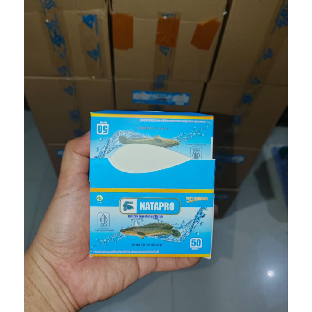 NATAPRO | ALBUMIN ASLI 100%|PRO ALBUMIN EKSTRAK IKAN GABUS| EKSTRAK IKAN GABUS|KAPSUL EKSTRAK IKAN G