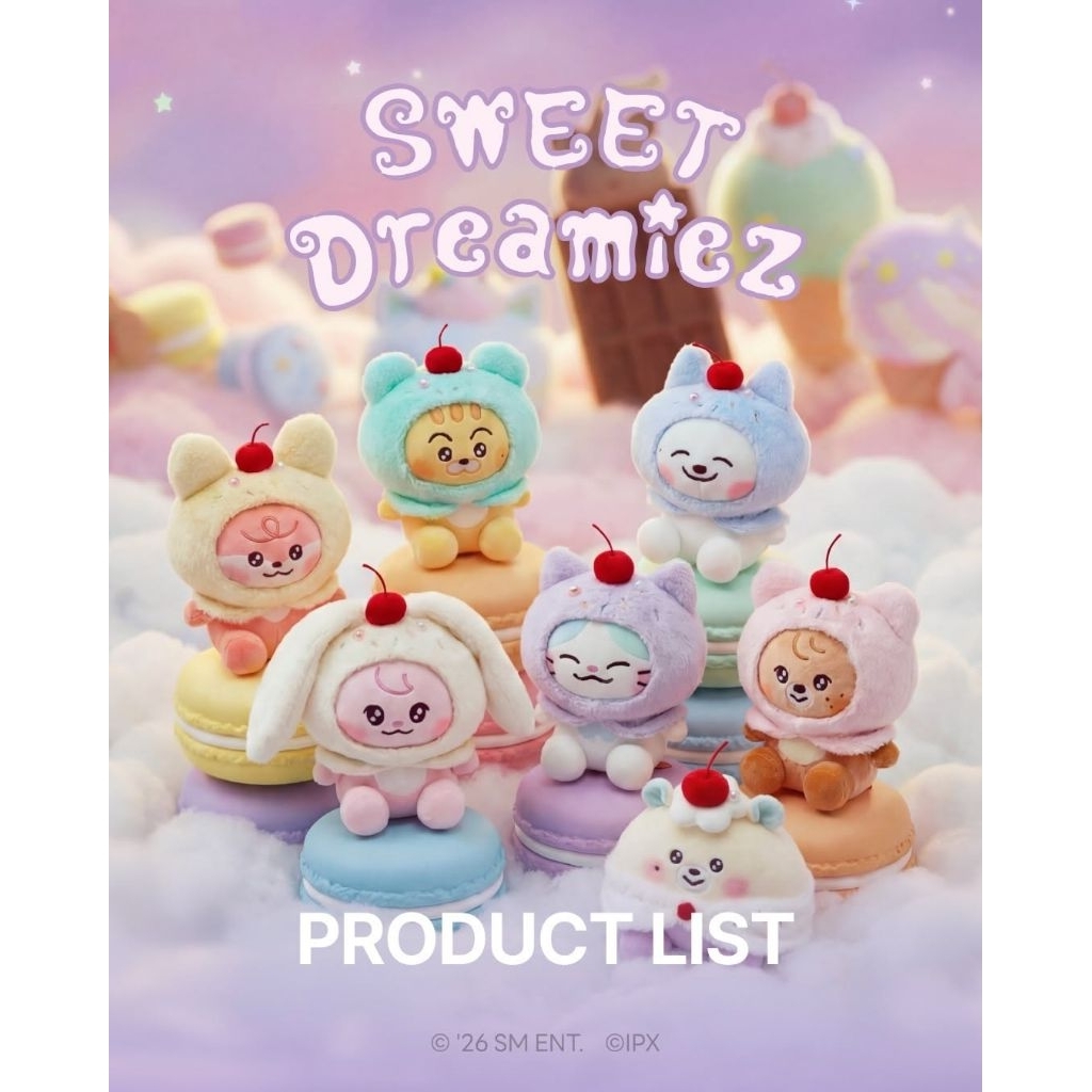 [PO] NCT DREAM SWEET DREAMIEZ POP UP MERCH / DOLL DREAMIEZ