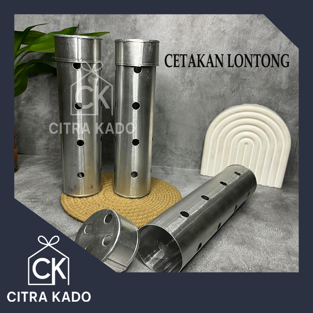 CETAKAN LONTONG BESAR ALUMNIUM / CETAKAN LONTONG