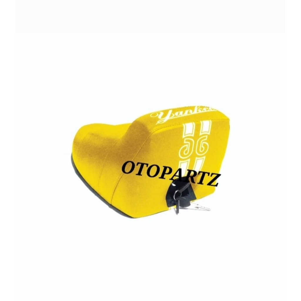 JOK VESPA EXCEL YANKEE G (YELLOW)+ KUNCI IMPORT , MG ORI