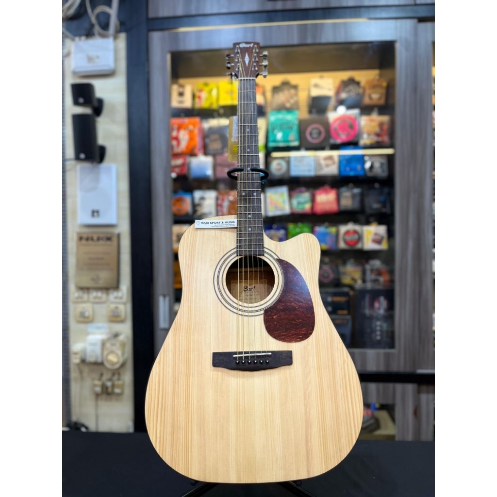 GITAR CORT EARTH 60 MCEOP SOLID TOP AKUSTIK ELEKTRIK ORIGINAL ACOUSTIC ELECTRIC GUITAR 60MCO