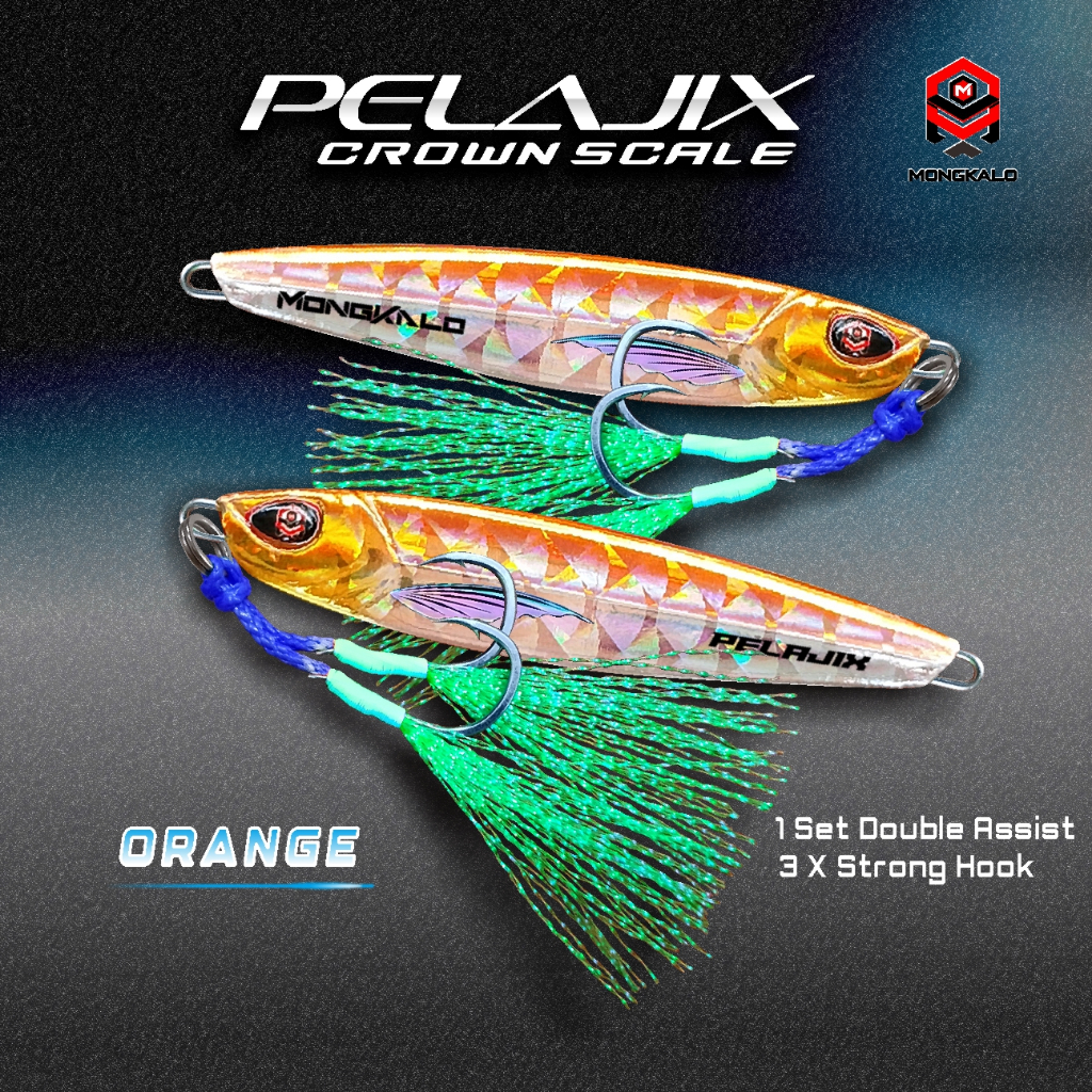 Mongkalo Pelajix Kipas noGID noMotif Candy 60 Orange