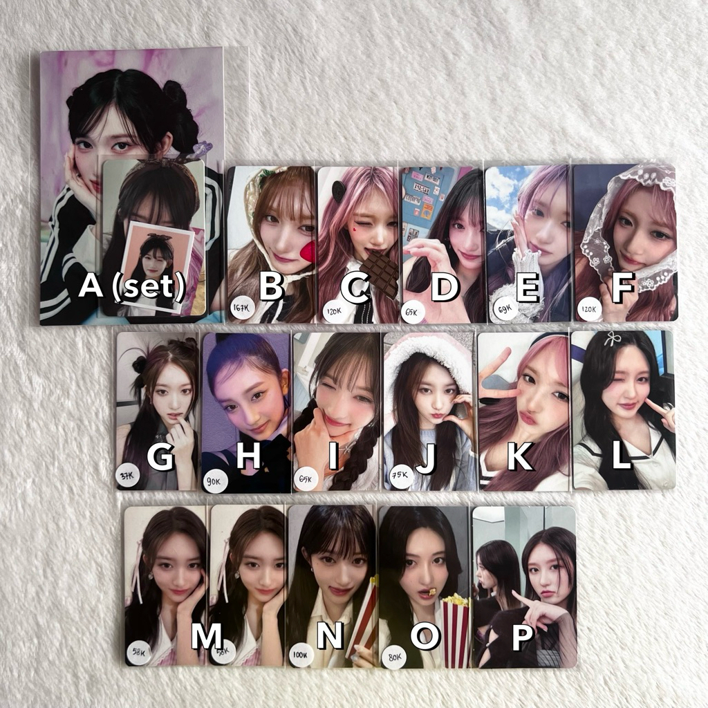 photocard leeseo gaeul ive sg25 season greetings 2025 alive solo jacket i’ve ktown4u empathy mine of