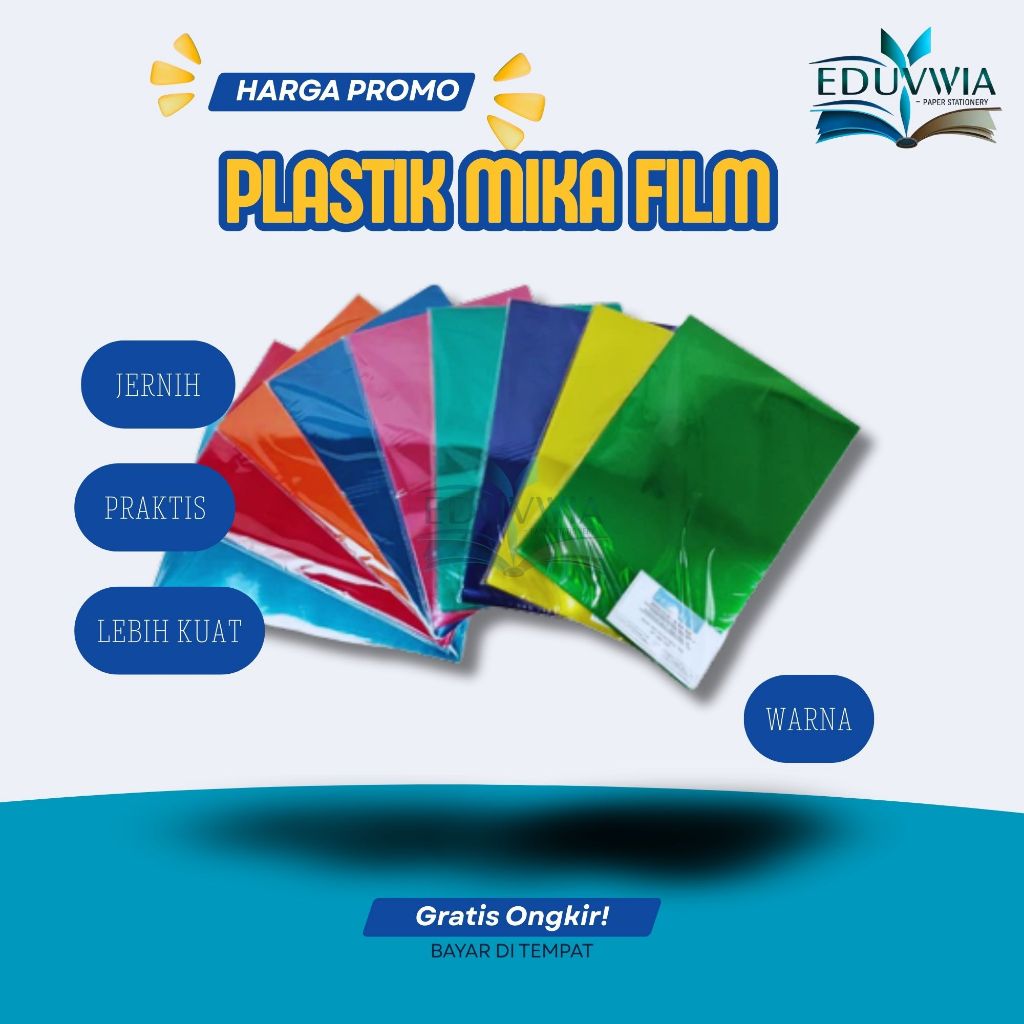 PLASTIK MIKA FILM WARNA