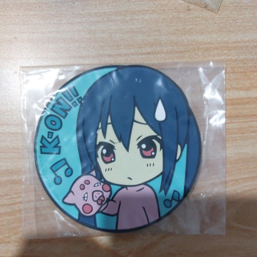 Loose Coaster Rubber K-On Azusa Nakano