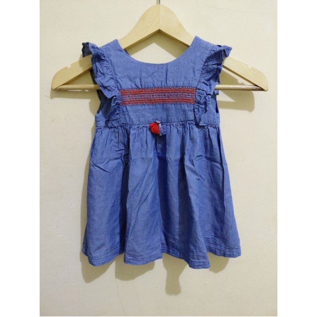 Smocked dress anak ettoi