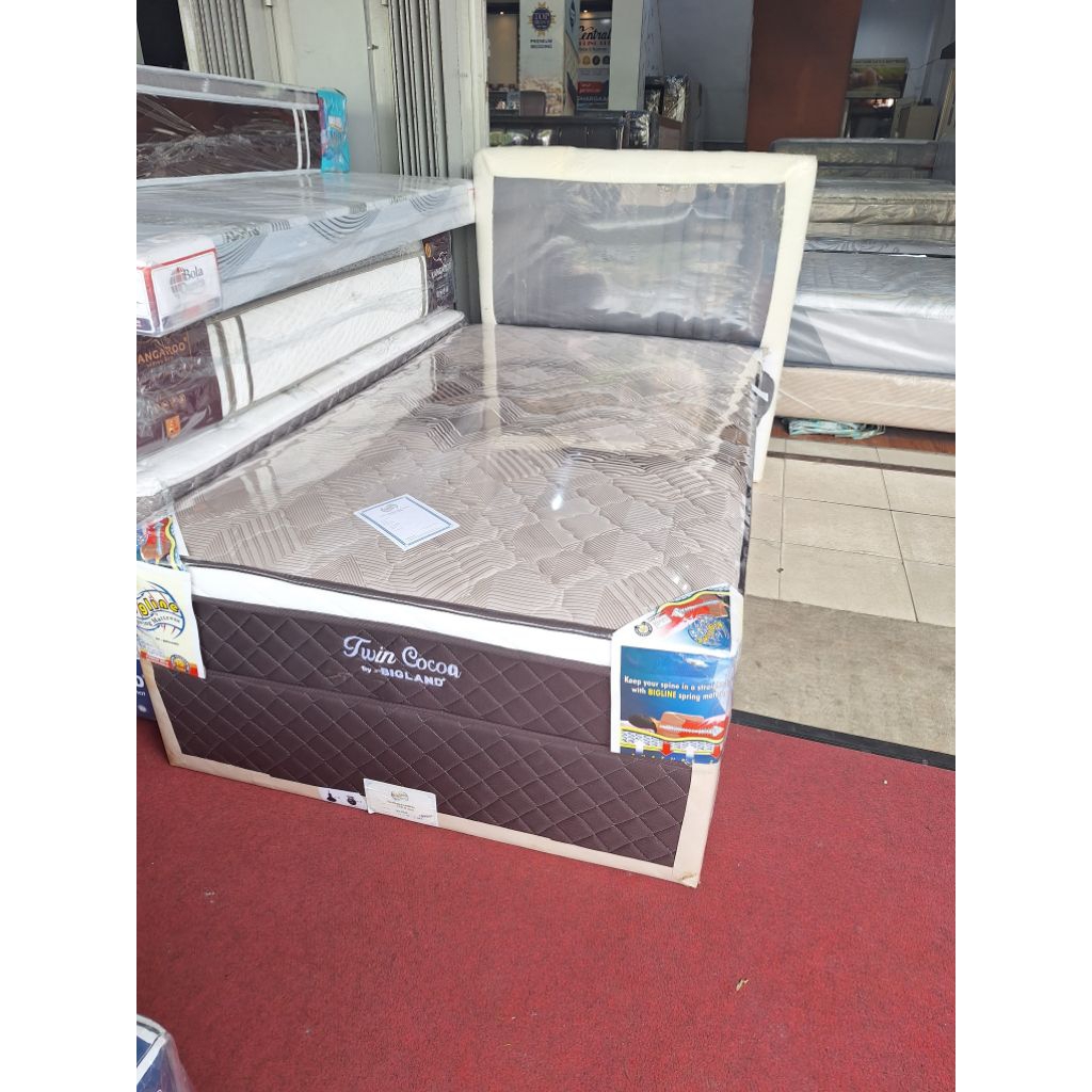Sorong Bigline Twin Cocoa 2in1 - kasur sorong bigland 2in1 mattras intan gallery