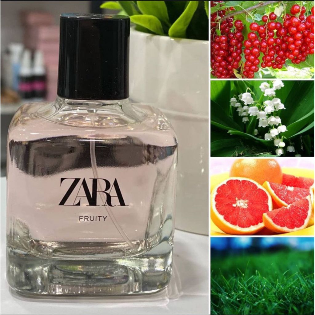 Parfum original Zara Fruity 100ml parfum wanita.