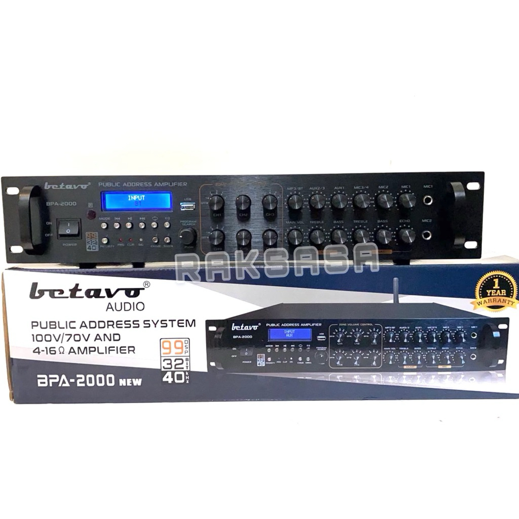 Amplifier Public Address betavo bpa 2000 betavo bpa2000 original