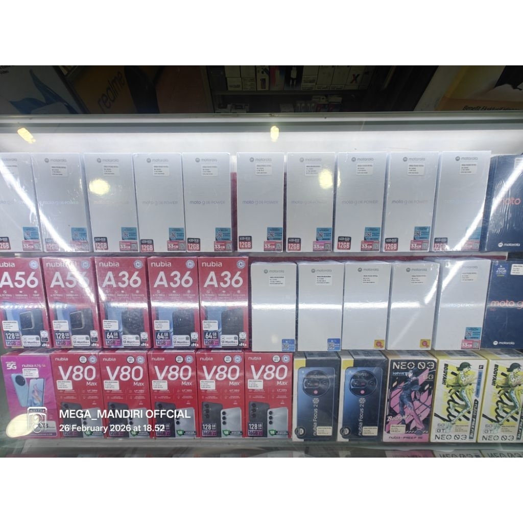 NEW NUBIA NEO 3 GT 5G 12-256 | 8-256 | UNISOC T9100 || NEO 3 5G 8-256 | UNISOC T8300 | NON REPACK BN