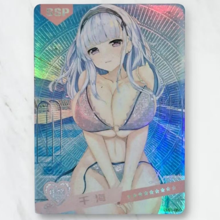 Kartu CCG Goddess Azur Lane Belfast SSP