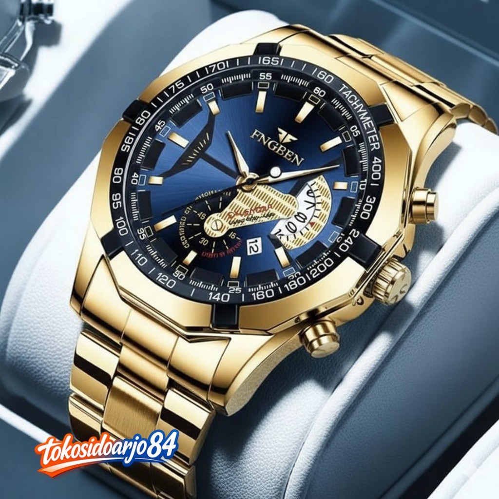 FNGEEN Jam Tangan Pria Kedap Air Fashion Sport Militer Kasual Original