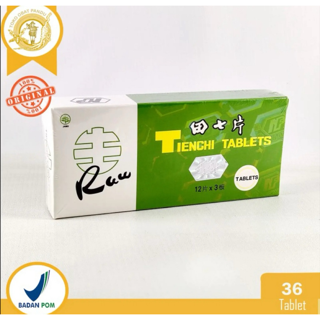 TIENCHI tablet RAW / OBAT KOLESTEROL - Nan feng